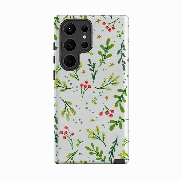 Youth Style Samsung Tough Case - Christmas Stars By Katherine Quinn