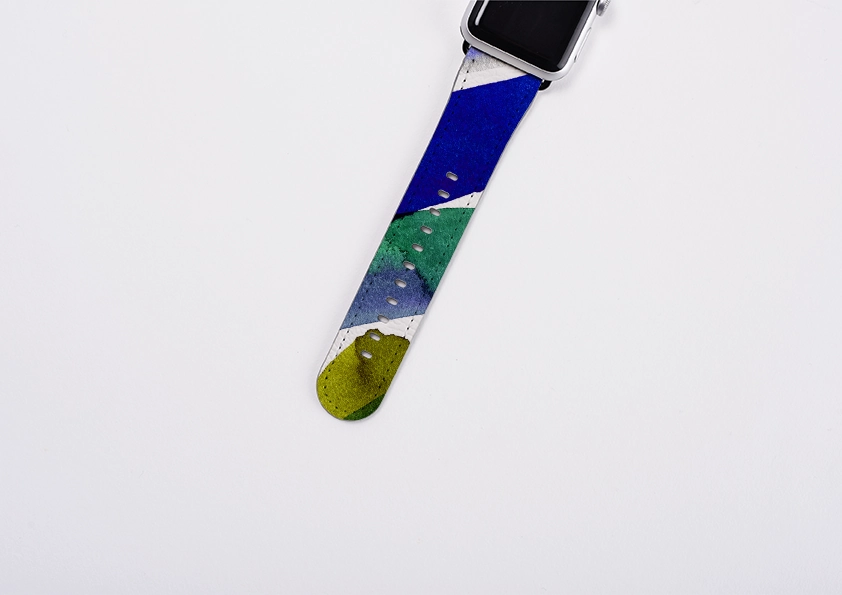Smooth Option Cool Brushes By Kitty Joseph Apple Watch Strap