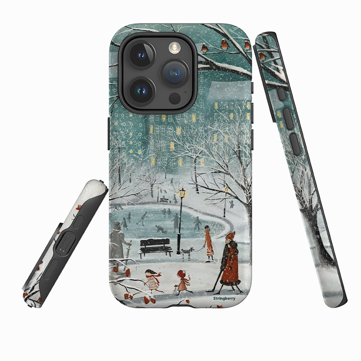 iPhone Tough Case - Walk In The Park By Maja Lindberg Edge Reinforced