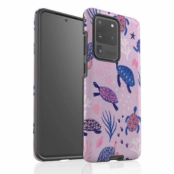 Samsung Tough Case - Turtles By Lee Foster Wilson Simple Finish Rugged Build Texture