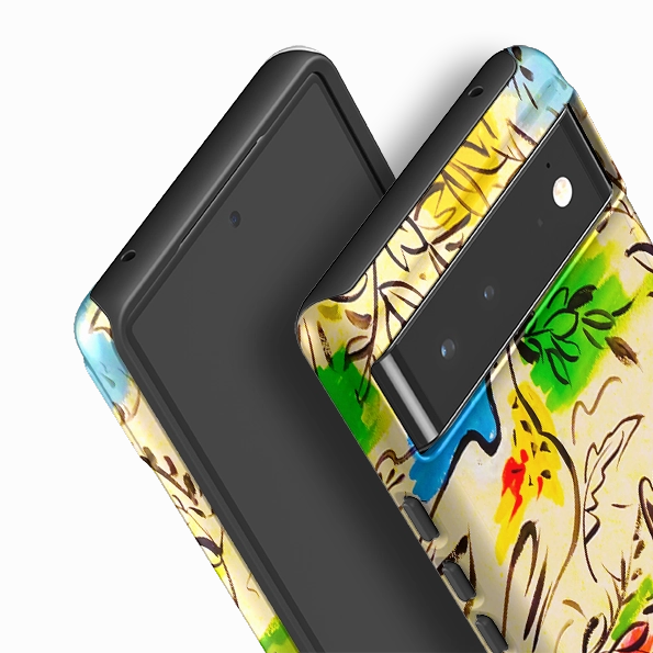 Rugged Pattern Design Google Tough Case -  Birds Flying By Sarah Campbell