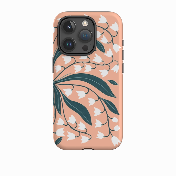 Soft Design Refined Form iPhone Tough Case - Lili Of The Valley By Madalina Andronic