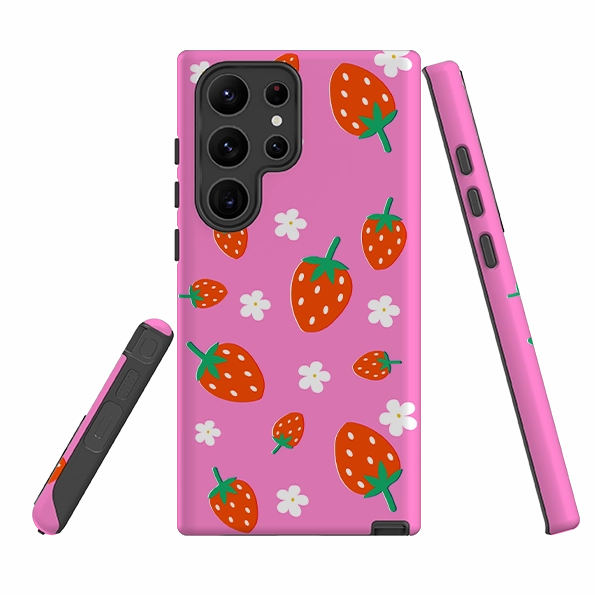 Samsung Tough Case - Strawberry High Casual Look
