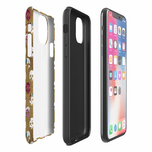 High Durability iPhone Tough Case - G Skull