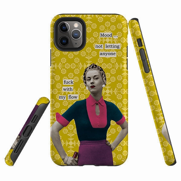 Vivid Detail Texture Premium Pattern Design iPhone Tough Case - Mood By Clare Jordan