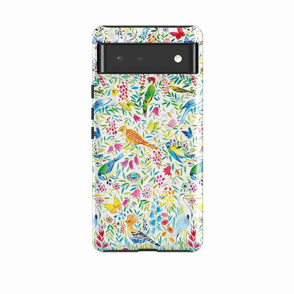 Comfort grip design Google Tough Case -  Bird Garden By Sarah Campbell