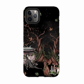 Grip Layer iPhone Tough Case - Cauldron Nights