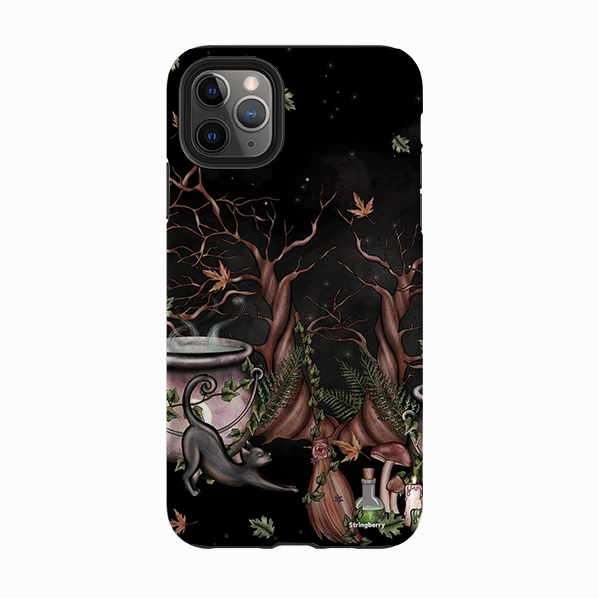 Grip Layer iPhone Tough Case - Cauldron Nights