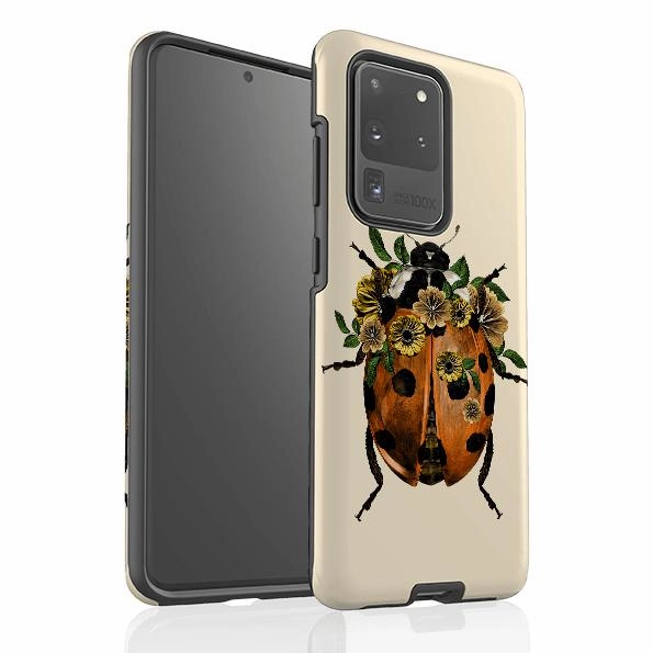 Patterned Design Samsung Tough Case - Ladybug