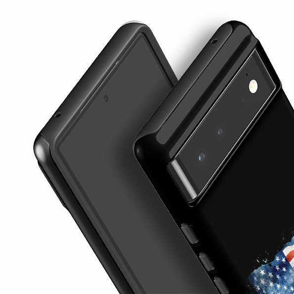 Matte Design Texture Google Tough Case -  Freedom