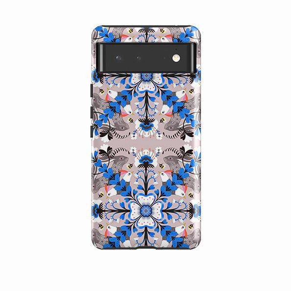 Premium Detail Finish Google Tough Case -  Flora And Fauna By Mia Underwood