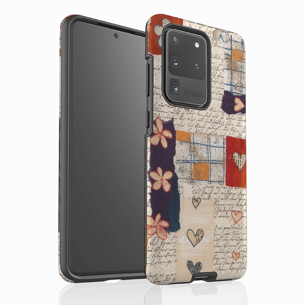 Compact Texture Layer Matte Pattern Layer Samsung Tough Case - Alicia By Jehane