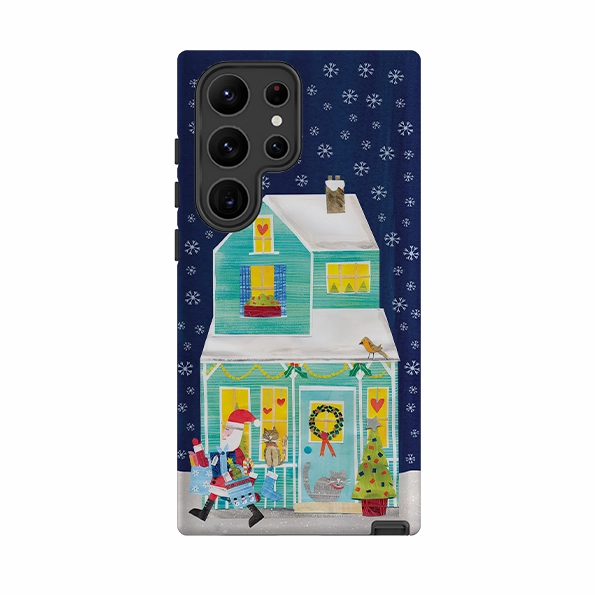 Ergonomic Texture Travel Essential Samsung Tough Case - Holiday House By Tracey English