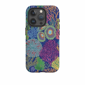 Casual Texture Practical Look iPhone Case - Coral II By Natalie Pedetti Prack