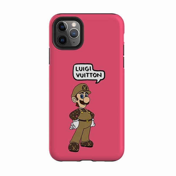 iPhone Tough Case - Luigi Vuitton Peach By Angelica Hicks Smooth Edge Design Minimal Style