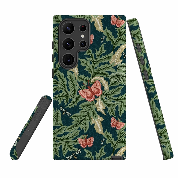 Easy Removal Samsung Tough Case - Acanthus By Kate Heiss