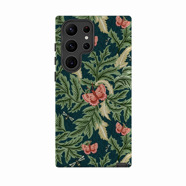 Samsung Tough Case - Acanthus By Kate Heiss Smooth Surface Polished Texture Design