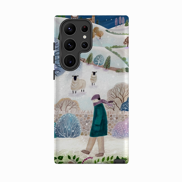 Samsung Tough Case - Across Snowy Fields By Bex Parkin Trendy Aesthetic