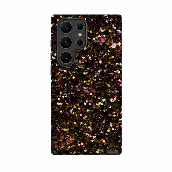 Samsung Tough Case - All That Glitters By Kitty Joseph (case does not glitter) Durable Build