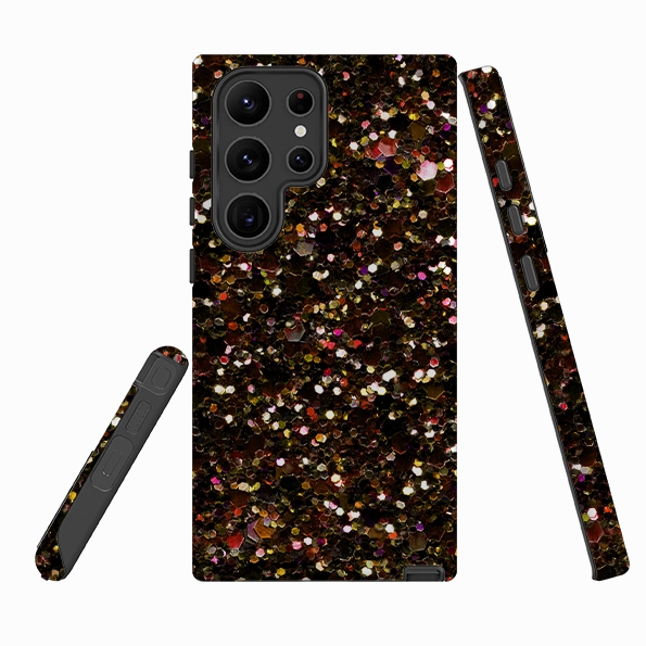 Heat resistant Samsung Tough Case - All That Glitters By Kitty Joseph (case does not glitter)