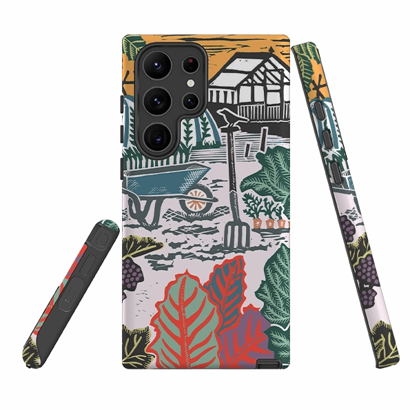 Samsung Tough Case - Allotment By Kate Heiss Compact Grip
