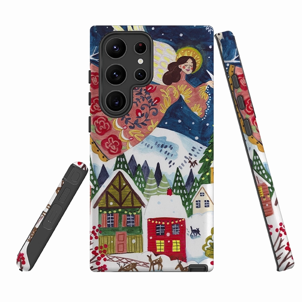 Samsung Tough Case - Angel By Caroline Bonne Muller Minimal Cover