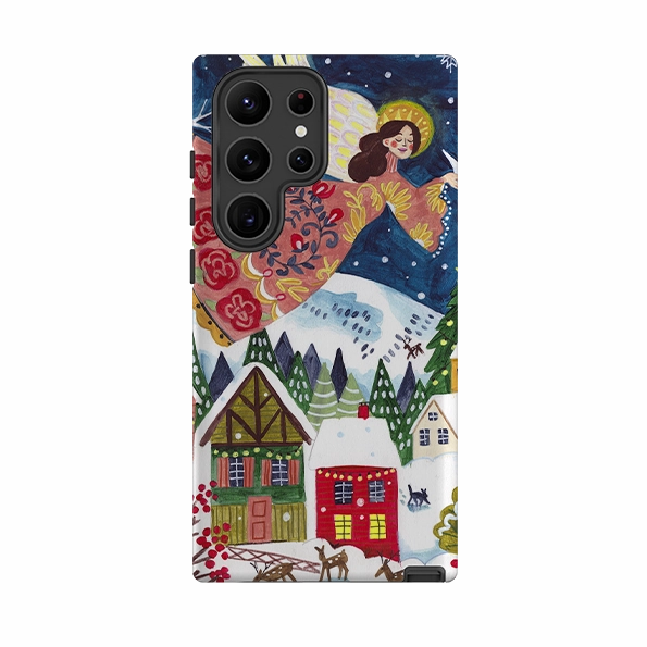 Samsung Tough Case - Angel By Caroline Bonne Muller Gloss Surface Gradient Design