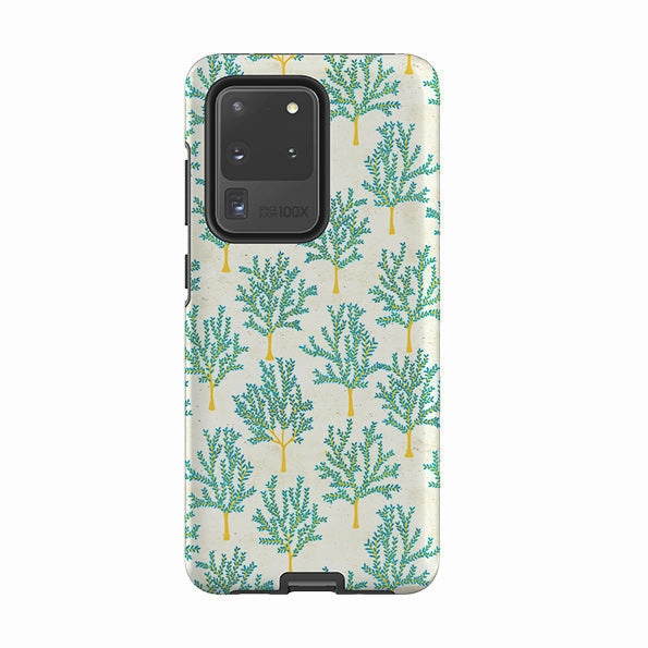 Classic Frame Matte Shield Layer Samsung Tough Case - Apple Trees With No Apples By Katherine Quinn
