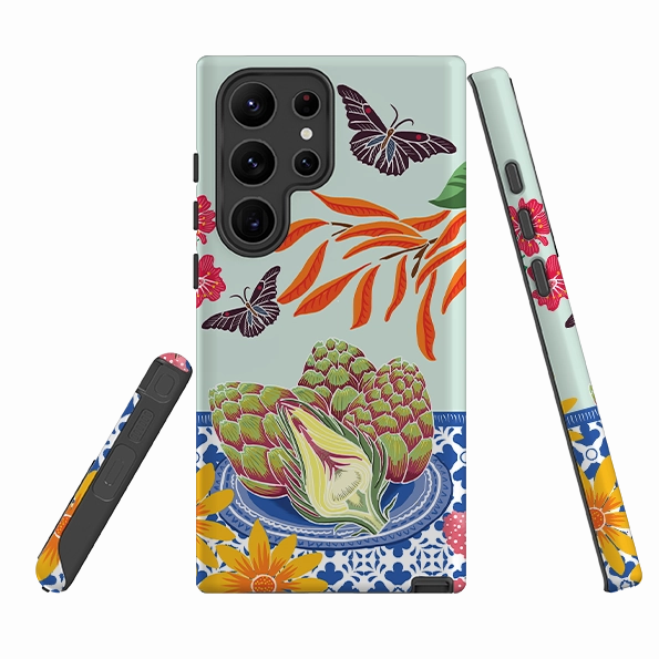 Elegant Surface Sleek Detail Samsung Tough Case - Artichokes By Kate Heiss