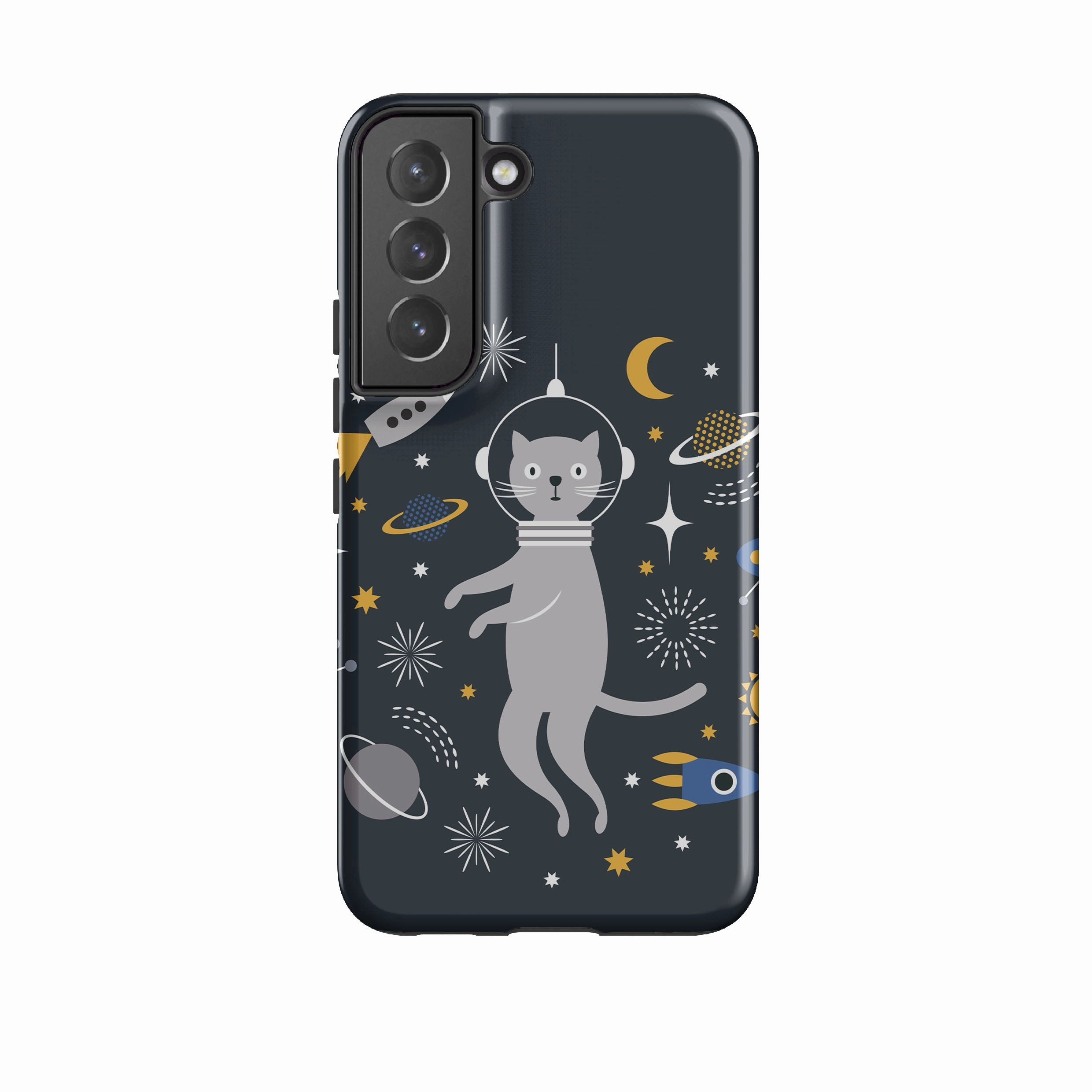 Elegant Pattern Unisex Design Samsung Tough Case - Astro-Cat