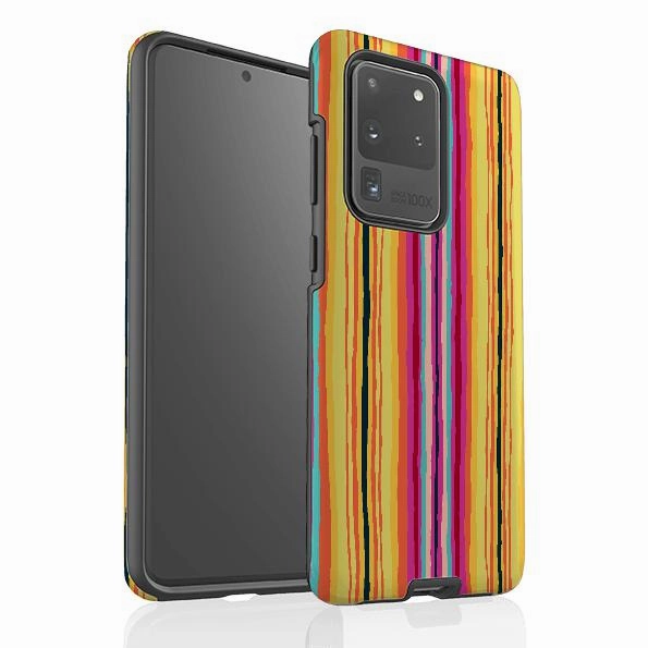 Handy Use Samsung Tough Case - Atelier Stripe By Sarah Campbell