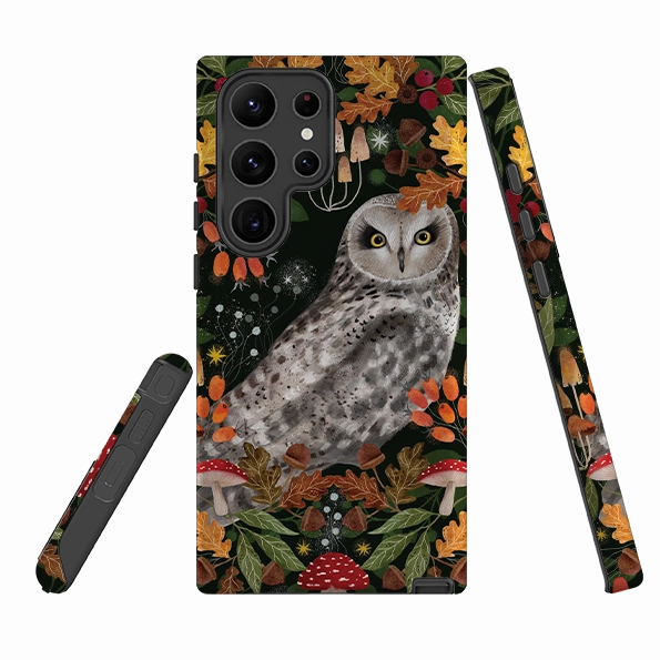 Samsung Tough Case - Autumn Owl By Bex Parkin Protective Edge
