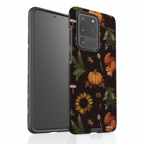 Luxury Texture Minimal Texture Samsung Tough Case - Autumn Pattern I By Anna Stead