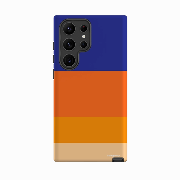 Elegant Comfort Samsung Tough Case - Barcelona Chroma