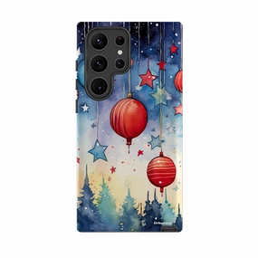 Samsung Tough Case - Bauble Forest Hard Plastic