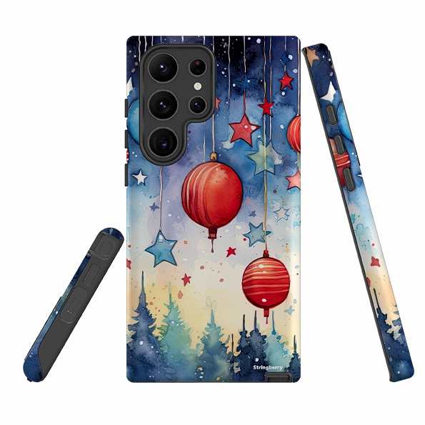 Samsung Tough Case - Bauble Forest Soft Layered Design