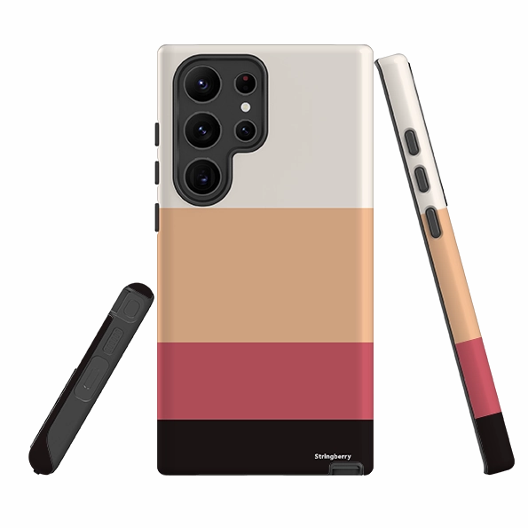 Premium Surface Gradient Design Samsung Tough Case - Berlin Chroma