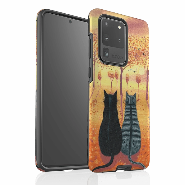 Hybrid Protection Samsung Tough Case - Bird Watching By Mary Stubberfield