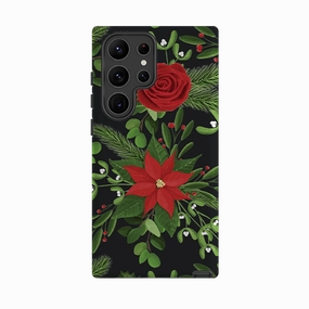 Premium Surface Finish Creative Design Samsung Tough Case - Black White Plaid By Abby Jacobs