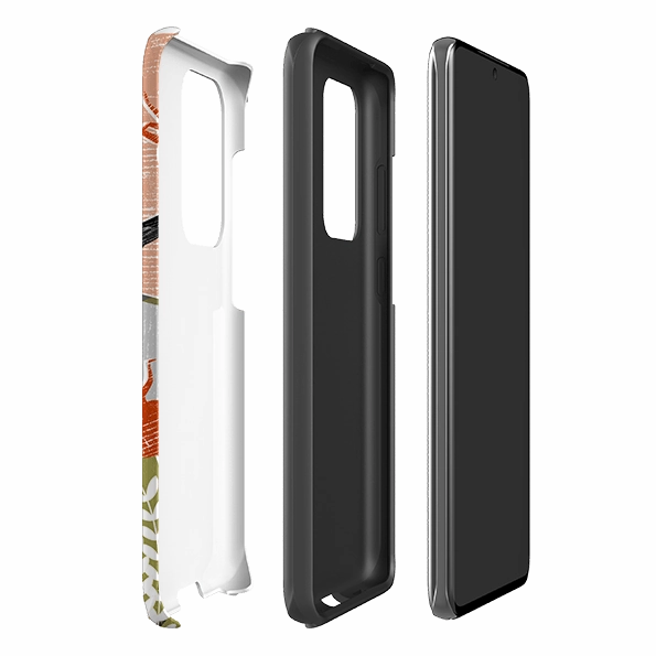 simple design Office use Samsung Tough Case - Blackbird And Ivy By Liane Payne