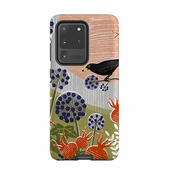 Shock Absorber Modern Frame Samsung Tough Case - Blackbird And Ivy By Liane Payne
