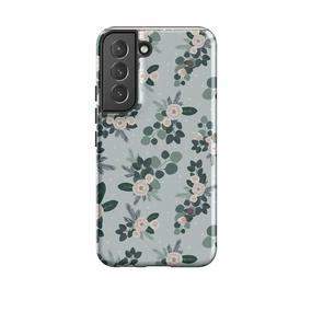 Screen Bumper Modern Style Samsung Tough Case - Blooms Of Xmas