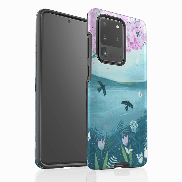 Clear View High gloss Samsung Tough Case - Blossom Tree By Mary Stubberfield