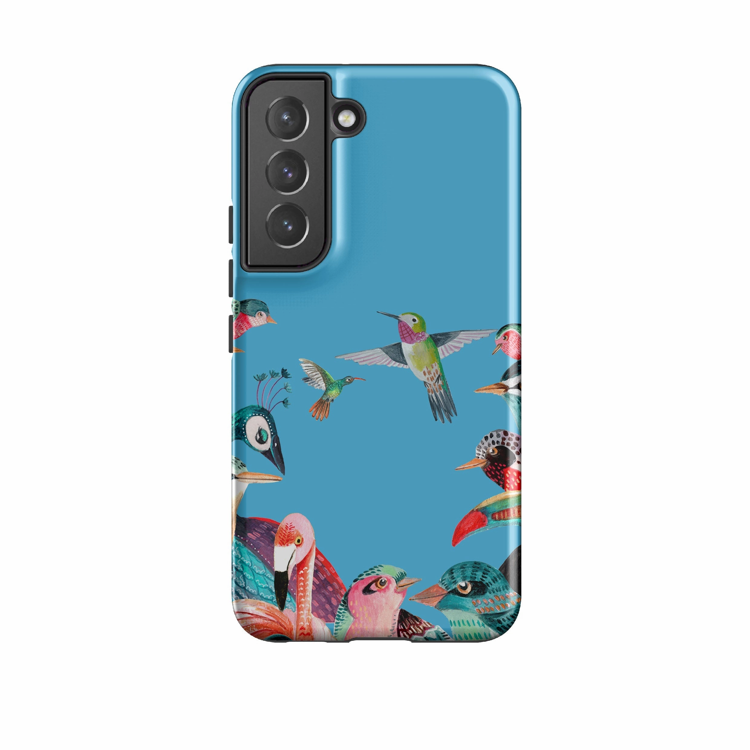 Samsung Tough Case - Blue Birds By Caroline Bonne Muller Daily Carry