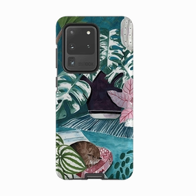 Samsung Tough Case - Blue Interior By Bex Parkin Slim Look hybrid design
