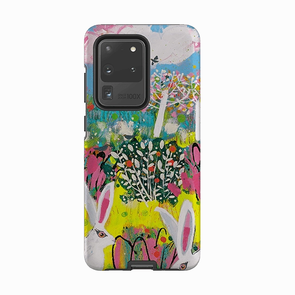 Practical Design Vivid colors Samsung Tough Case - Bunnies By Claire West