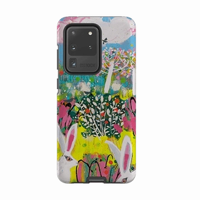 Samsung Tough Case - Bunnies By Claire West Durable Edge Texture Classic Touch