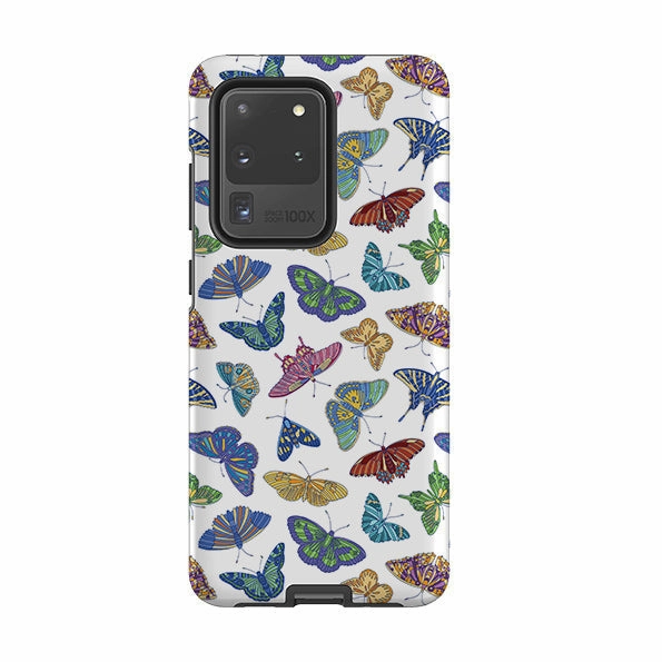 Samsung Tough Case - Butterflies By Natalie Pedetti Prack Luxury Finish Portable Shield