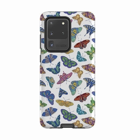 Samsung Tough Case - Butterflies By Natalie Pedetti Prack Luxury Finish Portable Shield