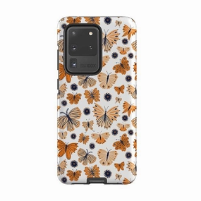 Refined Finish Patterned Design Samsung Tough Case - Butterfly Patterns By Lee Foster Wilson